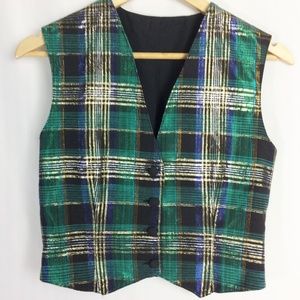 4/$25 Vintage Horse Show Vest